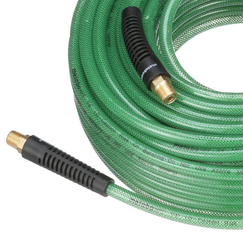 Metabo HPT Air Hose | 1/4-Inch x 100 Ft | Professional Grade Polyurethane | 300 PSI | 19413QPM, Green - Image 4